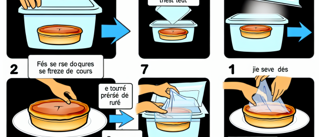 Congeler une tourte
