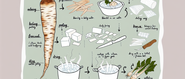 Congeler les salsifis