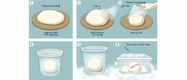 Congeler la pâte à pizza