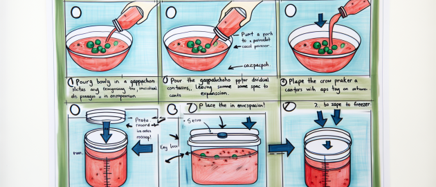 Congeler du gaspacho