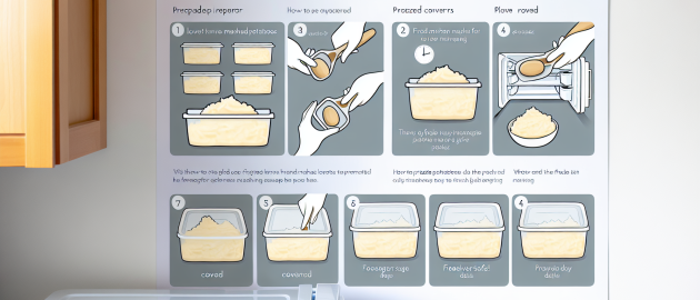 Congeler de la purée