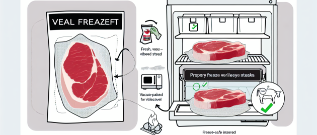 Congeler des entrecôtes de veau