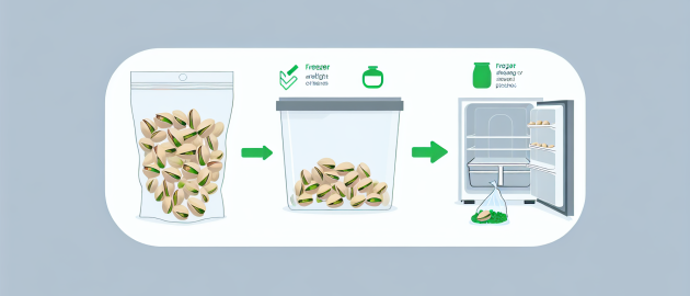 Congeler des pistaches