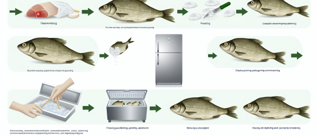 La congélation des poissons frais et cuisinés