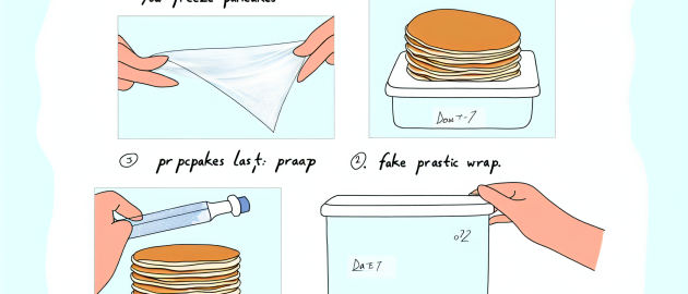Congeler des pancakes