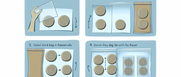 Congeler des galettes