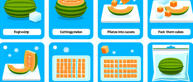 Congeler le melon