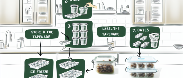 Congeler de la tapenade