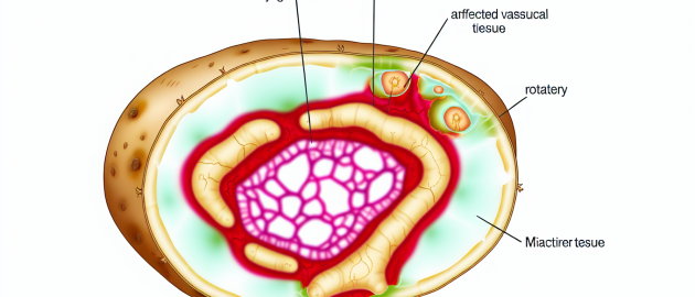 La pourriture annulaire de la pomme de terre