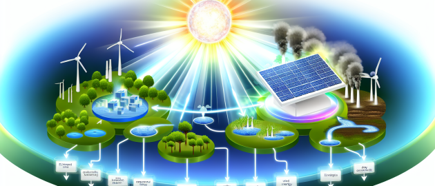 L'énergie solaire, l'environnement et les défis énergétiques