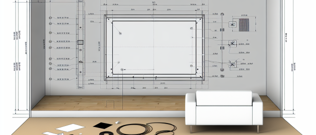 Encastrer une télévision