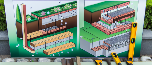 Comment faire des bordures d'allées ?