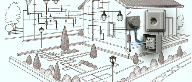 Installer un éclairage extérieur