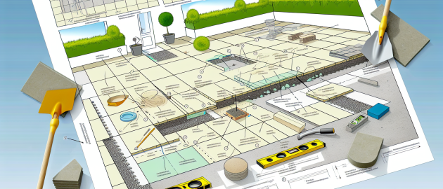 Réussir la pose du dallage de terrasse