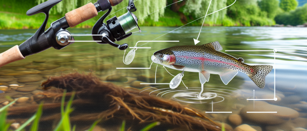 Pêcher la truite à la cuiller