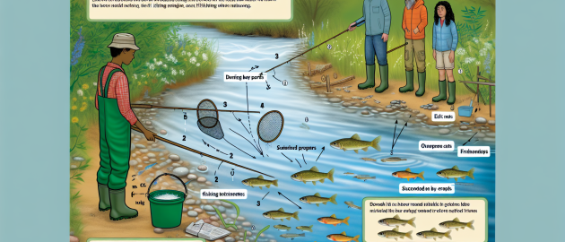 Pêcher des vairons avant l'ouverture de la truite