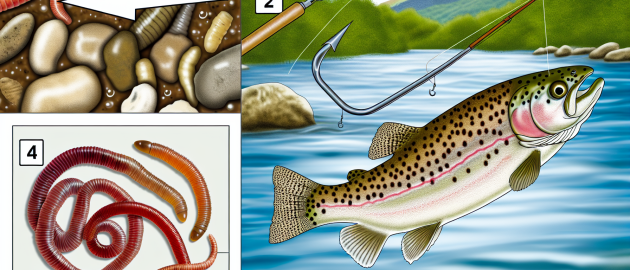 Quel ver utiliser pour pêcher la truite ?