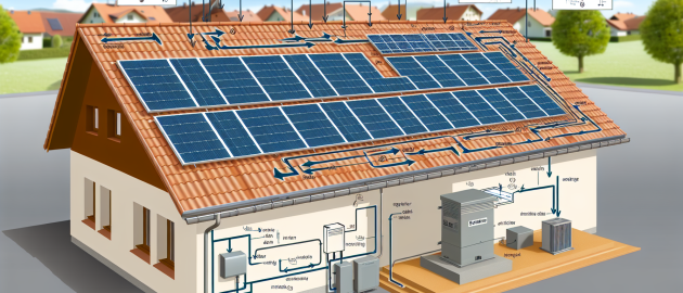 Les panneaux solaires de toit