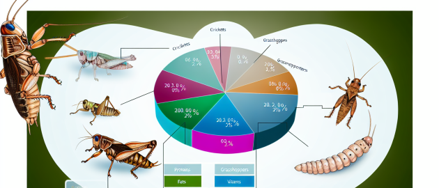 Les valeurs nutritives des insectes