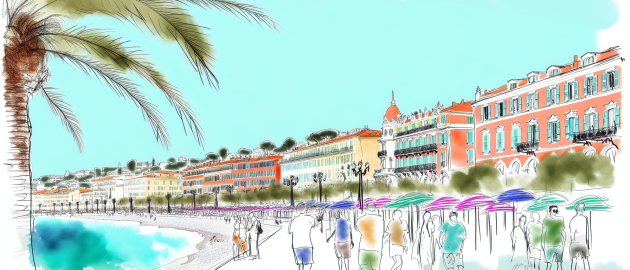 Vacances à Nice