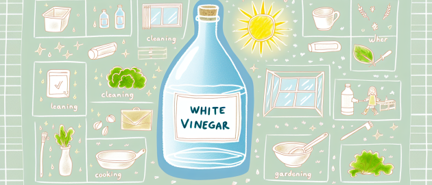 Les vertus du vinaigre blanc