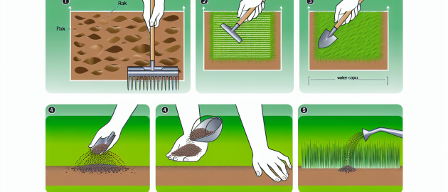 Semer et entretenir une pelouse