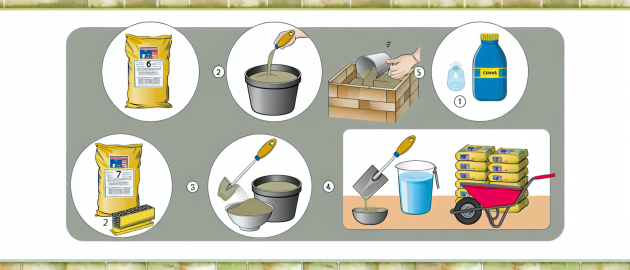 Préparer son ciment