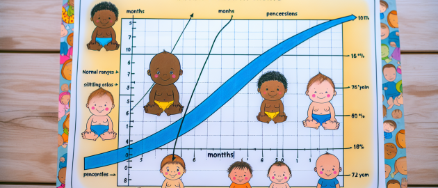 La courbe de croissance du nourrisson