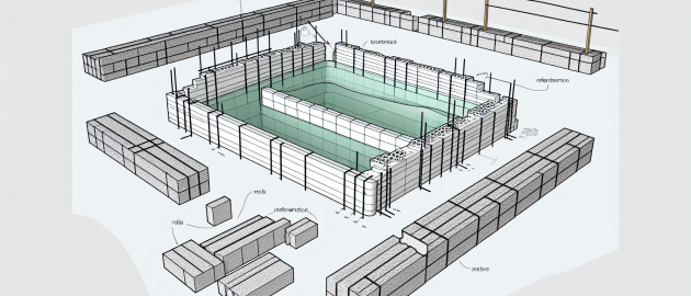 Piscine en bloc polystyrène bancher
