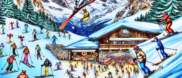 Ski à Davos en Suisse