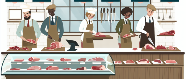 Le métier de boucher